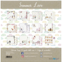 Papers For You Summer Love Scrap Paper Pack (12pcs) (PFY-3053)